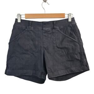 SPANX Superstretch Twill Shorts 5"  in Dark Gray Size S